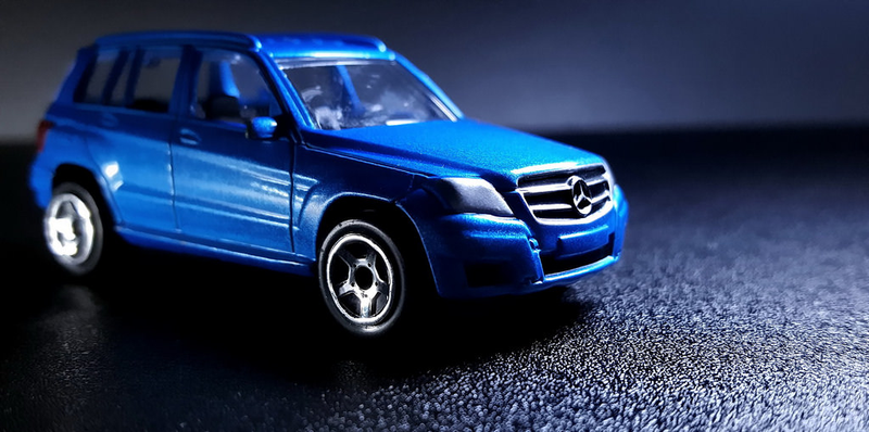 Illustration for article titled A blue Merc